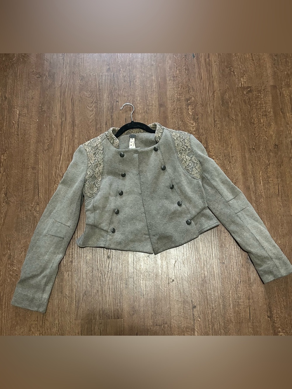 Victorian Lace Overlay Jacket from Free People